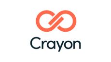 Crayon logo and branding pictured on a white background.