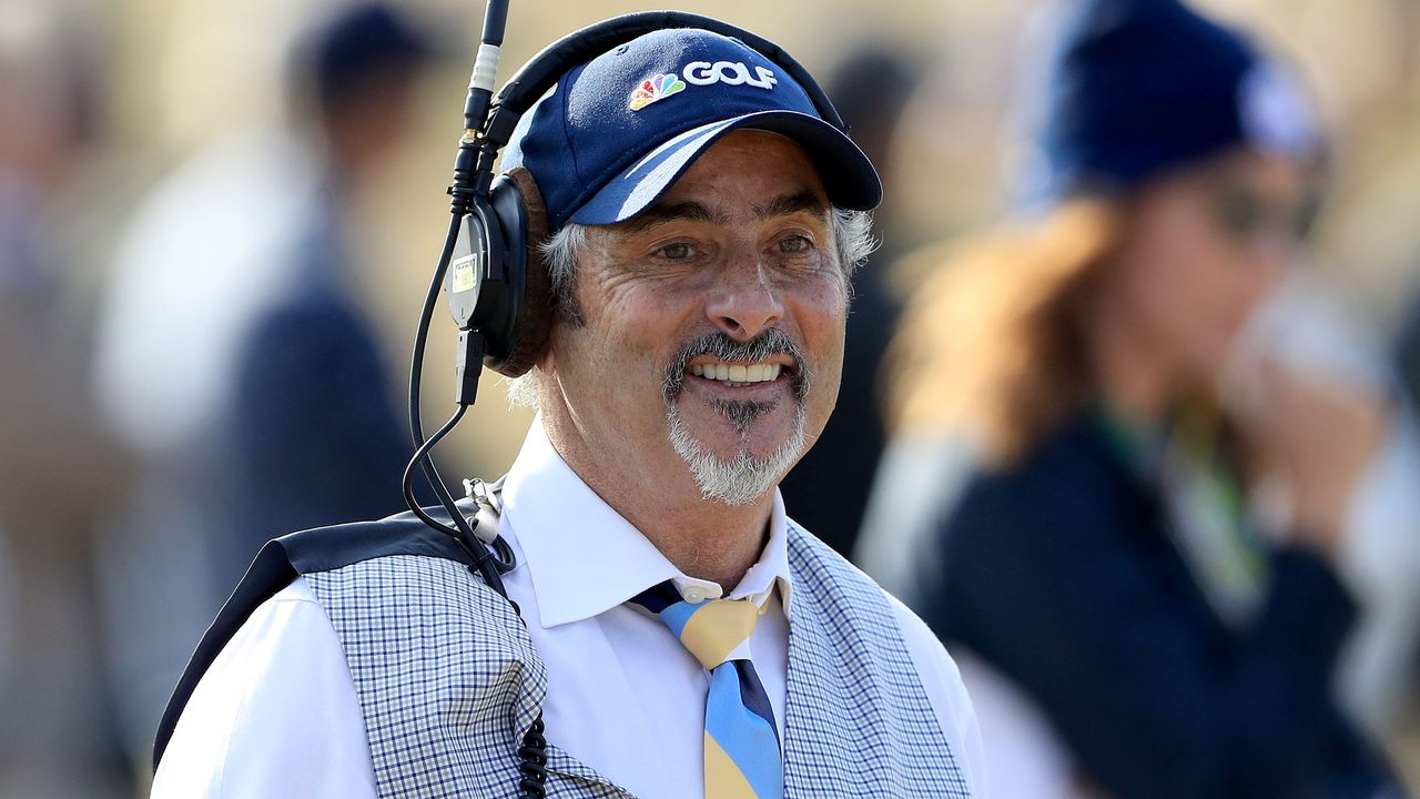 David Feherty during the 2018 Ryder Cup