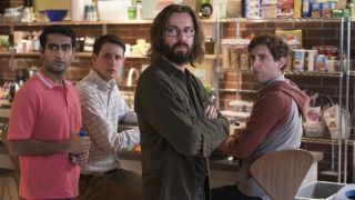 The main cast of Silicon Valley.