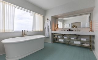 hotel with bathroom