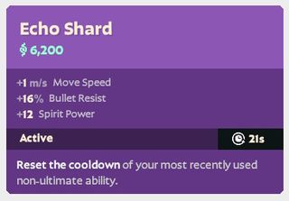 Deadlock active items - Echo Shard