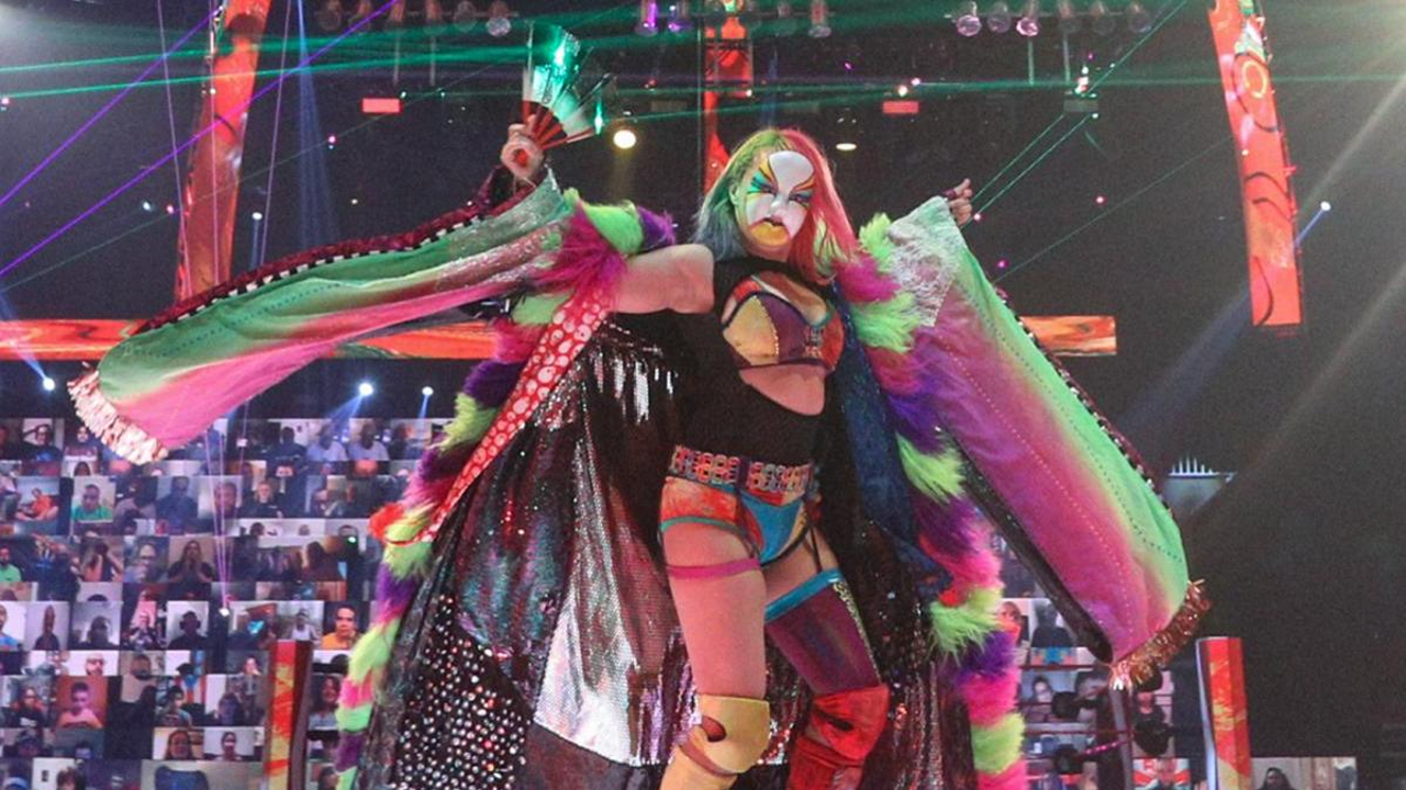 Asuka on Monday Night Raw