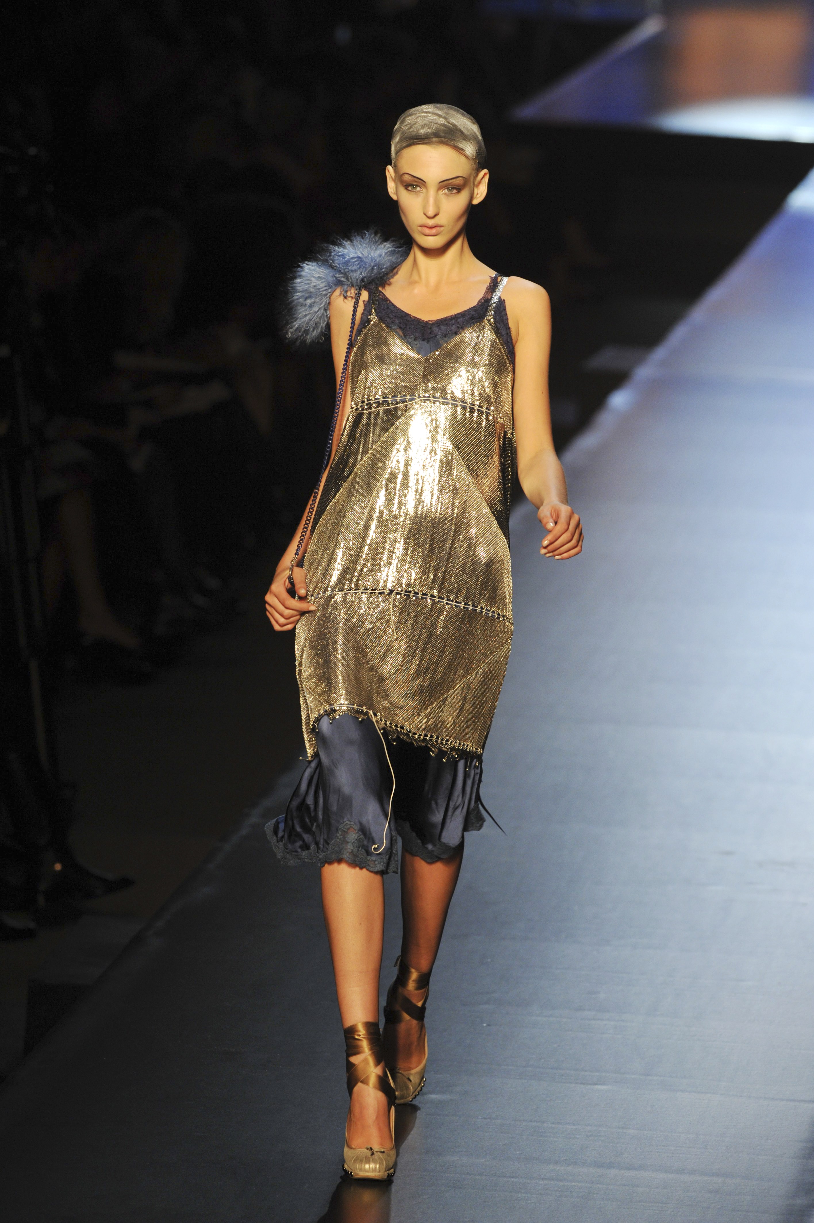 Jean Paul Gaultier in Paris Fashion Week Spring-Summer 2009 in Paris, France on September 30th, 2008