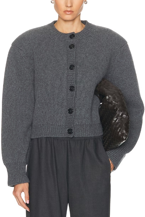 Rohe , Knitted Statement Padded Cardigan