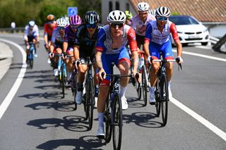 Jake Stewart and Rudy Molard (Groupama-FDJ) on stage 5 at the Vuelta a Espana