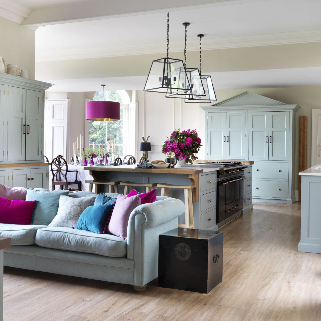 Finalists in the Historic Houses Kitchen Award 2019. The kitchen at Birdsall House, North Yorkshire - the home of Lord and Lady Willoughby. Photograph: Simon Brown/Country Life