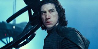 Adam Driver as Kylo Ren in Star Wars: Rise of Skywalker