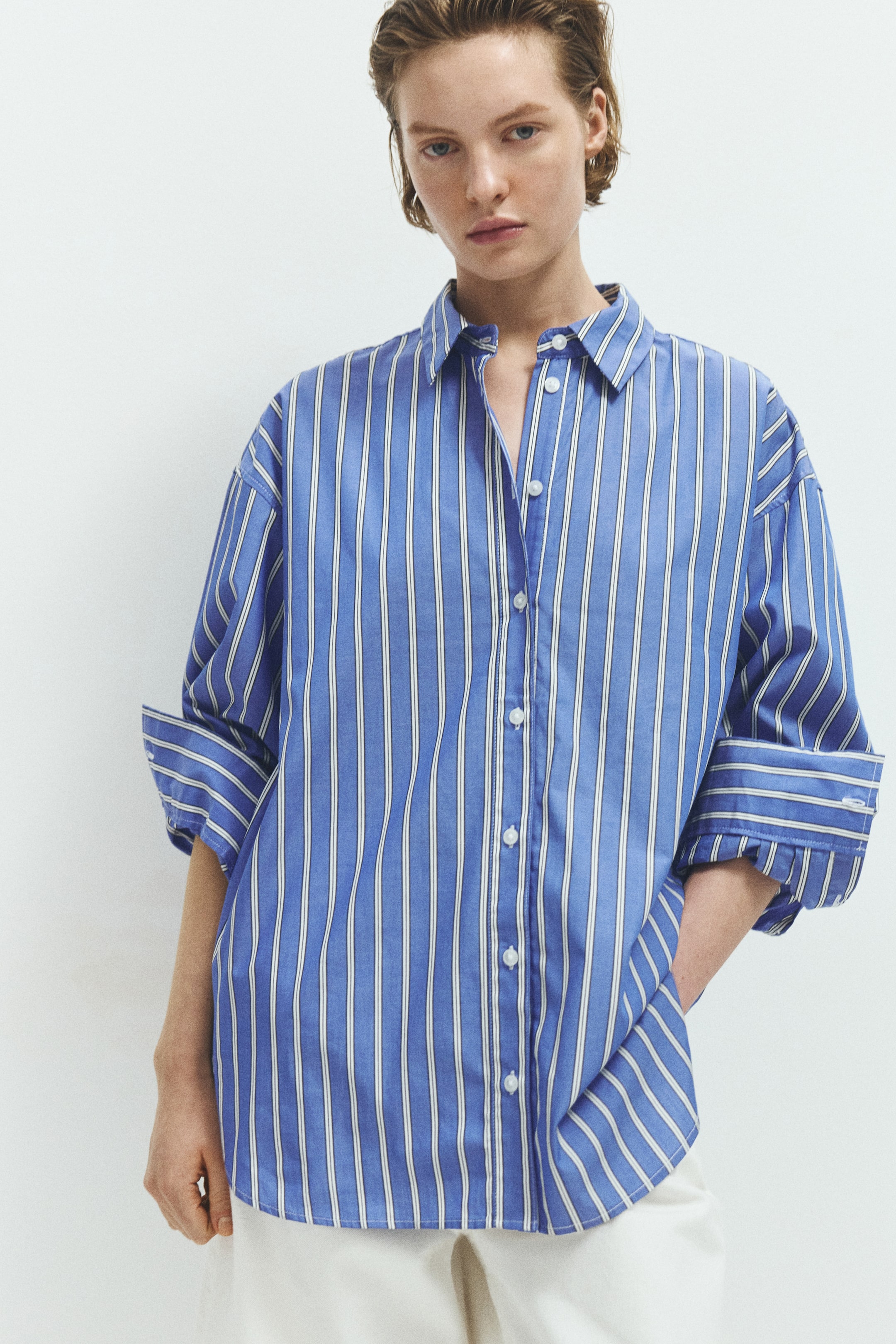 Oversized Poplin Shirt
