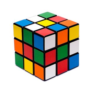 rubik coloured cube puzzle toy
