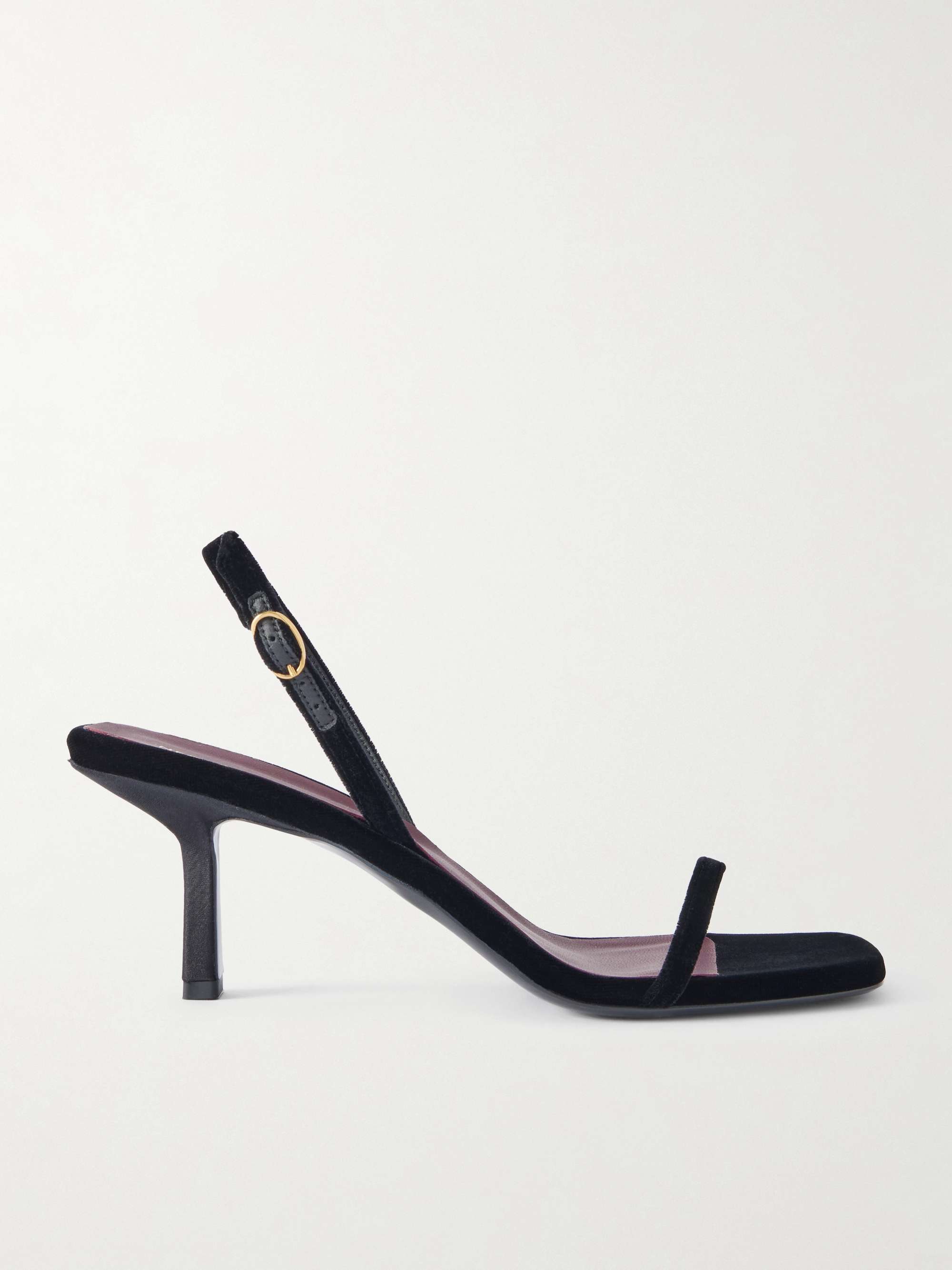 Noqui Velvet Sandals