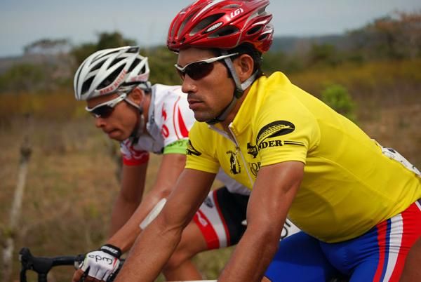 Race leader Arnold Alcolea (Cuba)