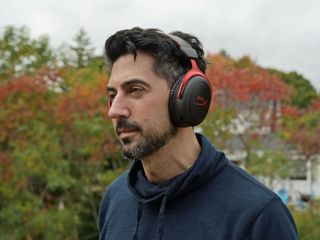 Photograph of Daniel Rubino wearing the HyperX Cloud II Wireless