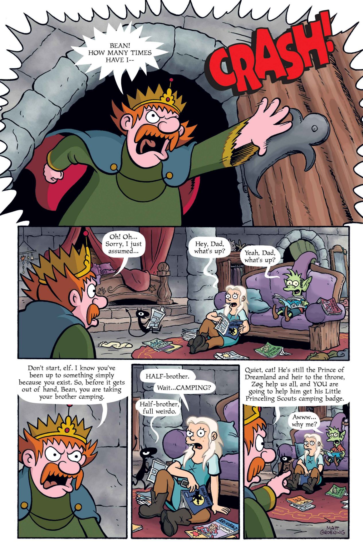 Disenchantment: Untold Tales Vol. 1 art