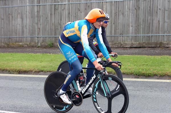 Gustav Erik Larsson (Sweden) was the silver medalist in the 2008 Olympic time trial.