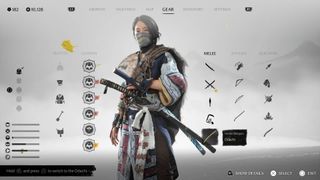 Ghost of Yotei weapons 