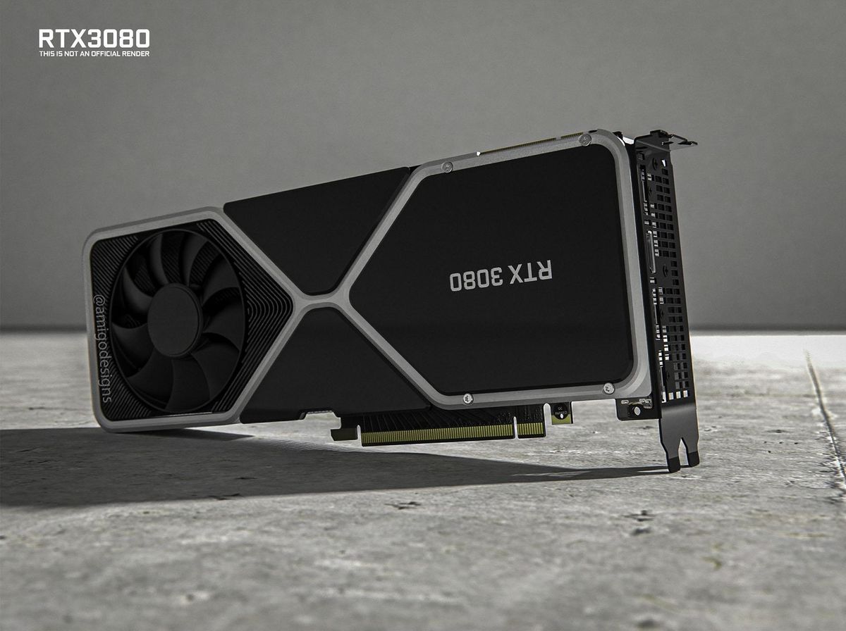 Unofficial RTX 3080 Render