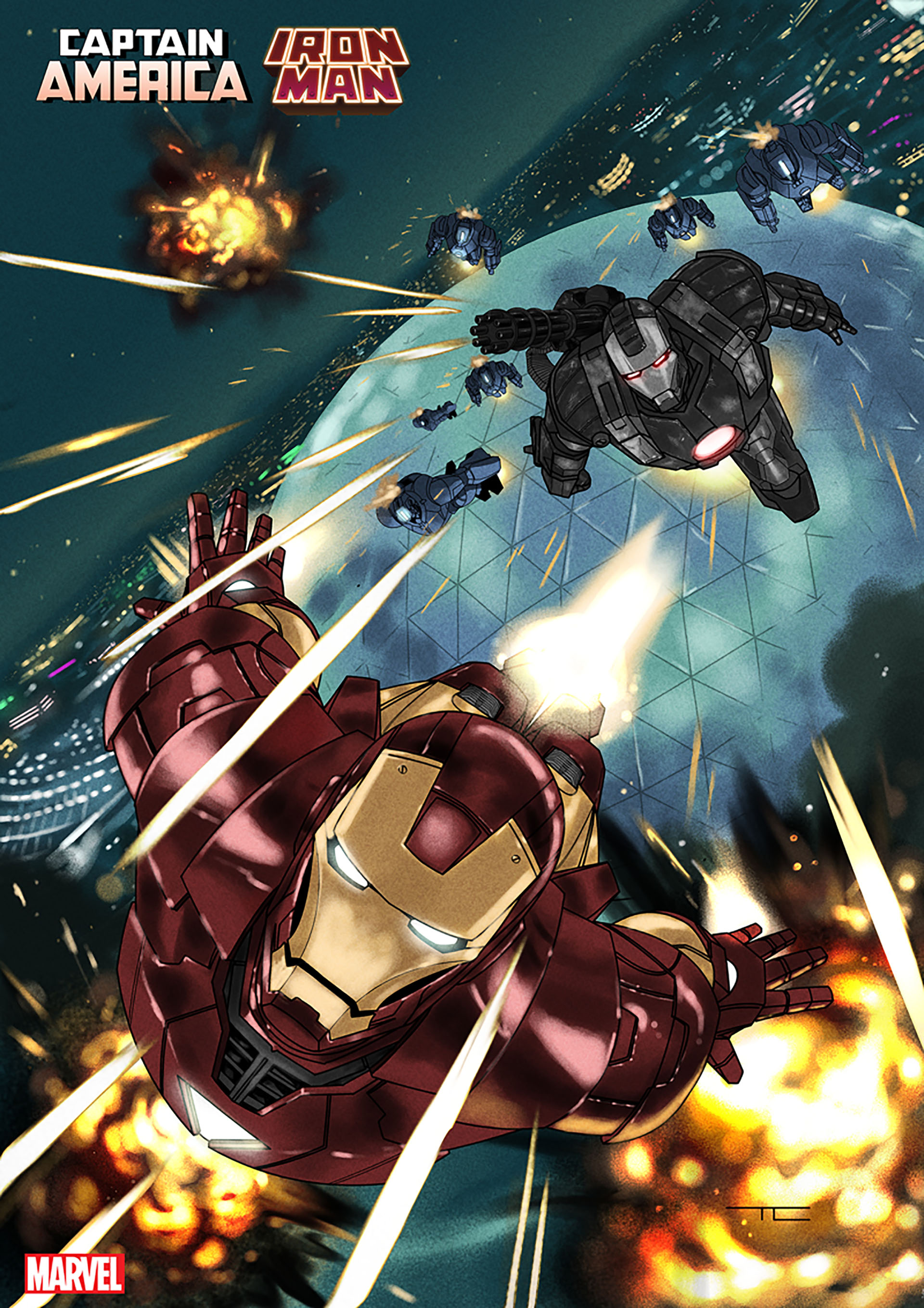 Captain America/Iron Man #1 cover