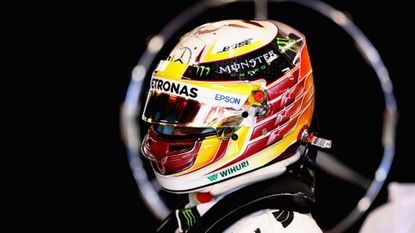 Lewis Hamilton at the Australian Grand Prix