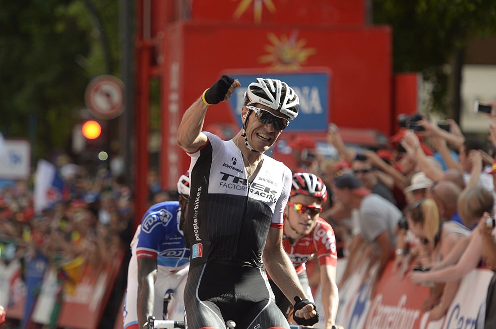 Jasper Stuyven (Trek) wins stage 8 of the 2015 Vuelta