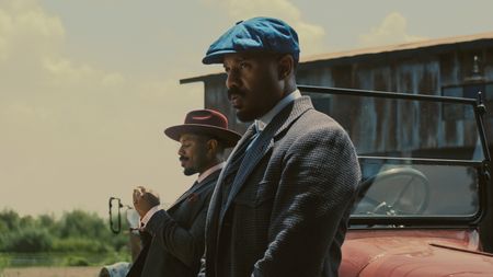 Michael B. Jordan as Smoke and Stack in Sinners
