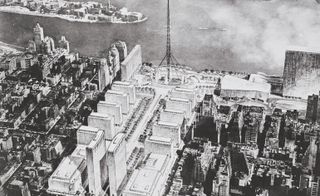 Image of never built new york