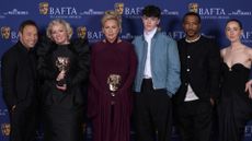 Stephen Graham, Christine Tremarco, Hannah Walters, Owen Cooper, Ashley Walters and Erin Doherty at the 2026 BAFTA TV awards