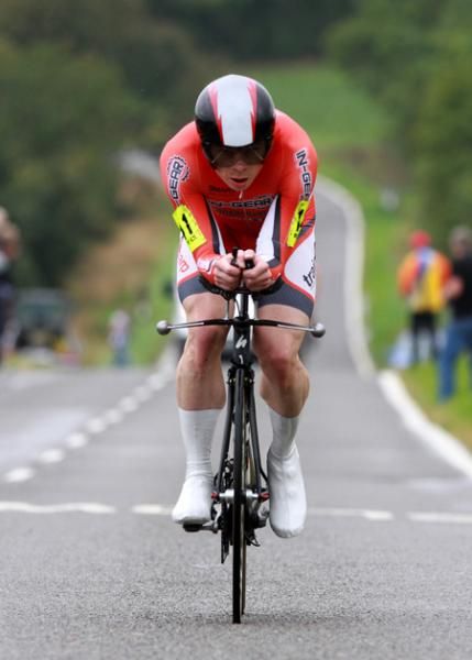 Michael Hutchinson (In-Gear- Quickvit-Trainsharp RT) finished third but ineligible for a medal
