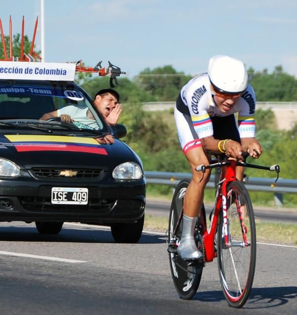 Juan Arrango (Colombia) took fourth on the stage