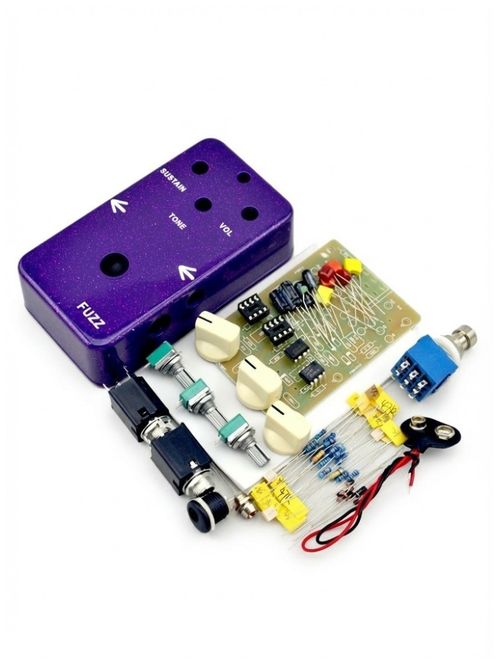 DIY Guitar Pedal Fuzz Full Kit