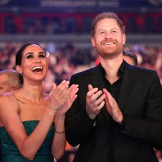 The Duke and Duchess of Sussex attend the 2023 Invictus Games closing ceremony in Düsseldorf