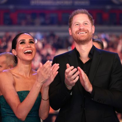 The Duke and Duchess of Sussex attend the 2023 Invictus Games closing ceremony in D&uuml;sseldorf