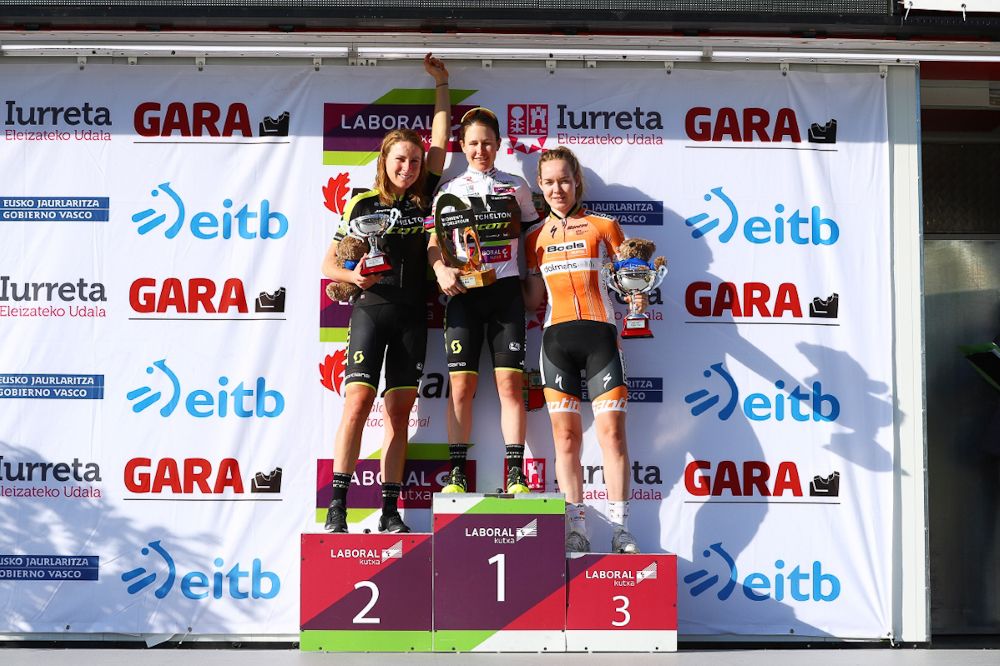 Annemiek van Vleuten (Mitchelton-Scott), Amanda Spratt (Mitchelton-Scott), Anna van der Breggen (Boels - Dolmans)