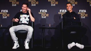 Lionel Messi and Cristiano Ronaldo