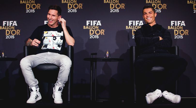 Lionel Messi and Cristiano Ronaldo