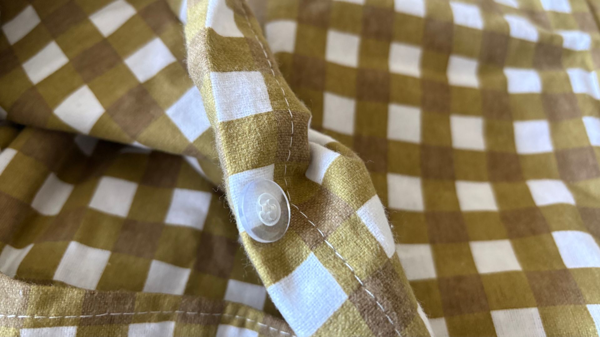 Dunelm Brushed Cotton Bedding on our tester's bed