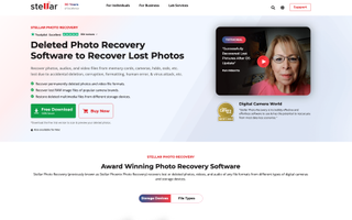 A screenshot from one of the best photo recovery software programs