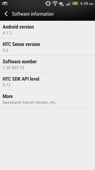 AT&T HTC One update