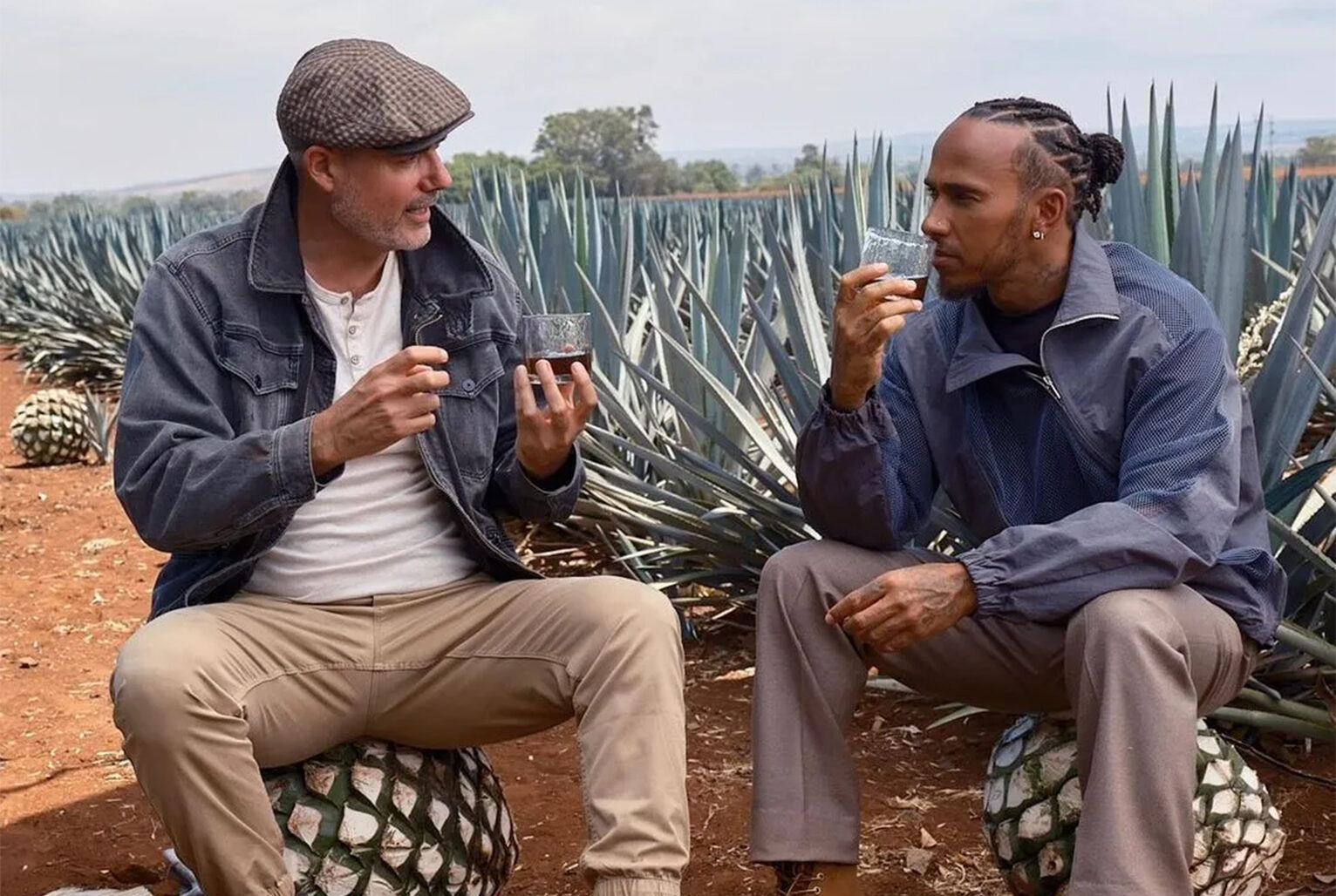 Lewis Hamilton launches alcohol-free agave ‘spirit’