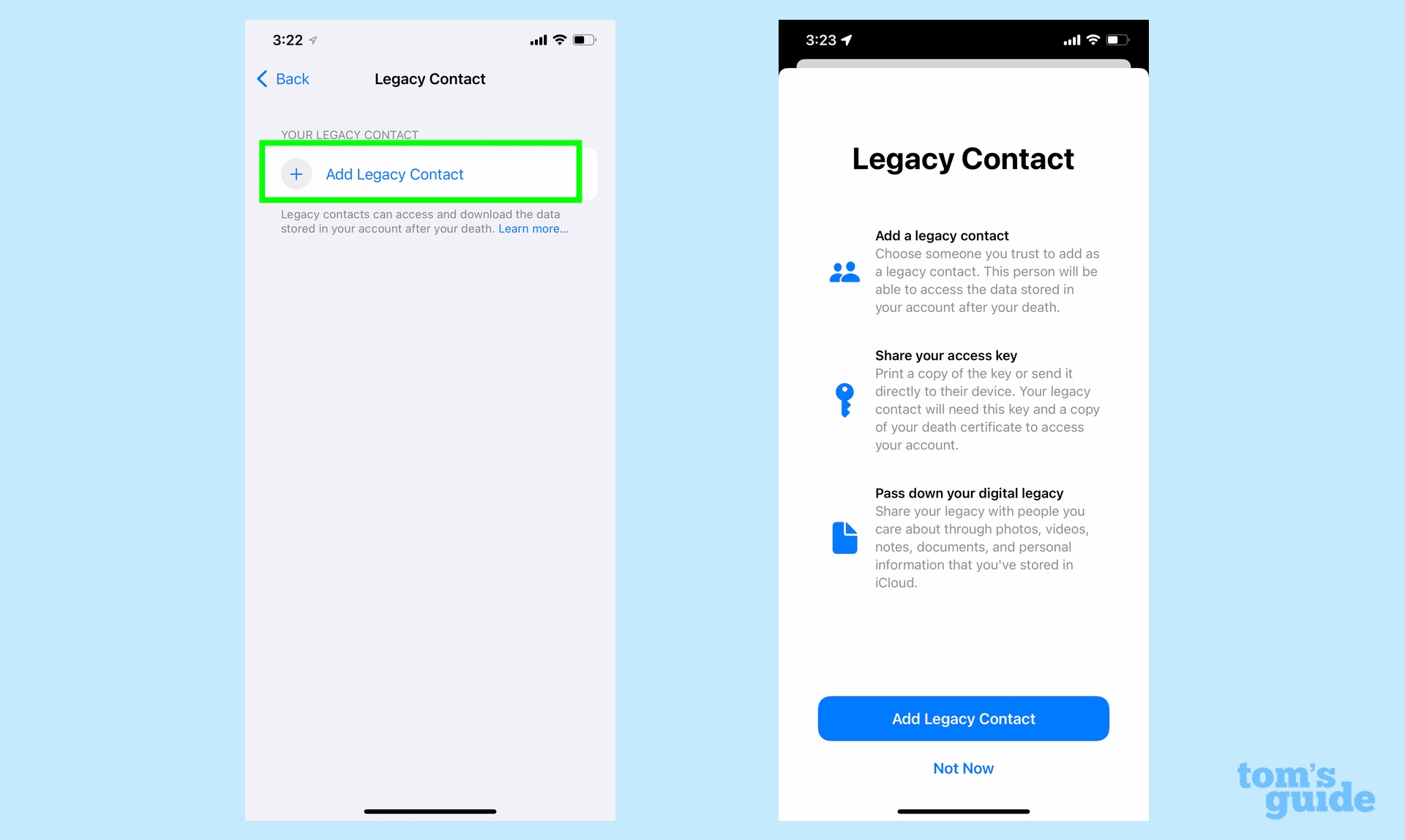 How to Set Up Outdated Contacts on iPhone by Adding Contacts