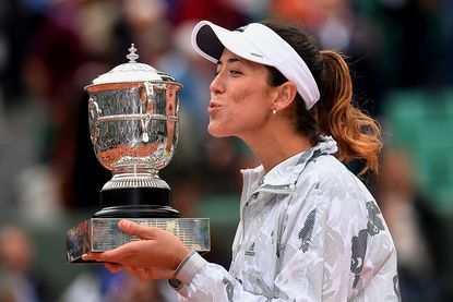 Garbine Muguruza of Spain wins the 2016 French Open