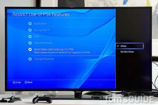 Setting up parental controls on PlayStation step 8
