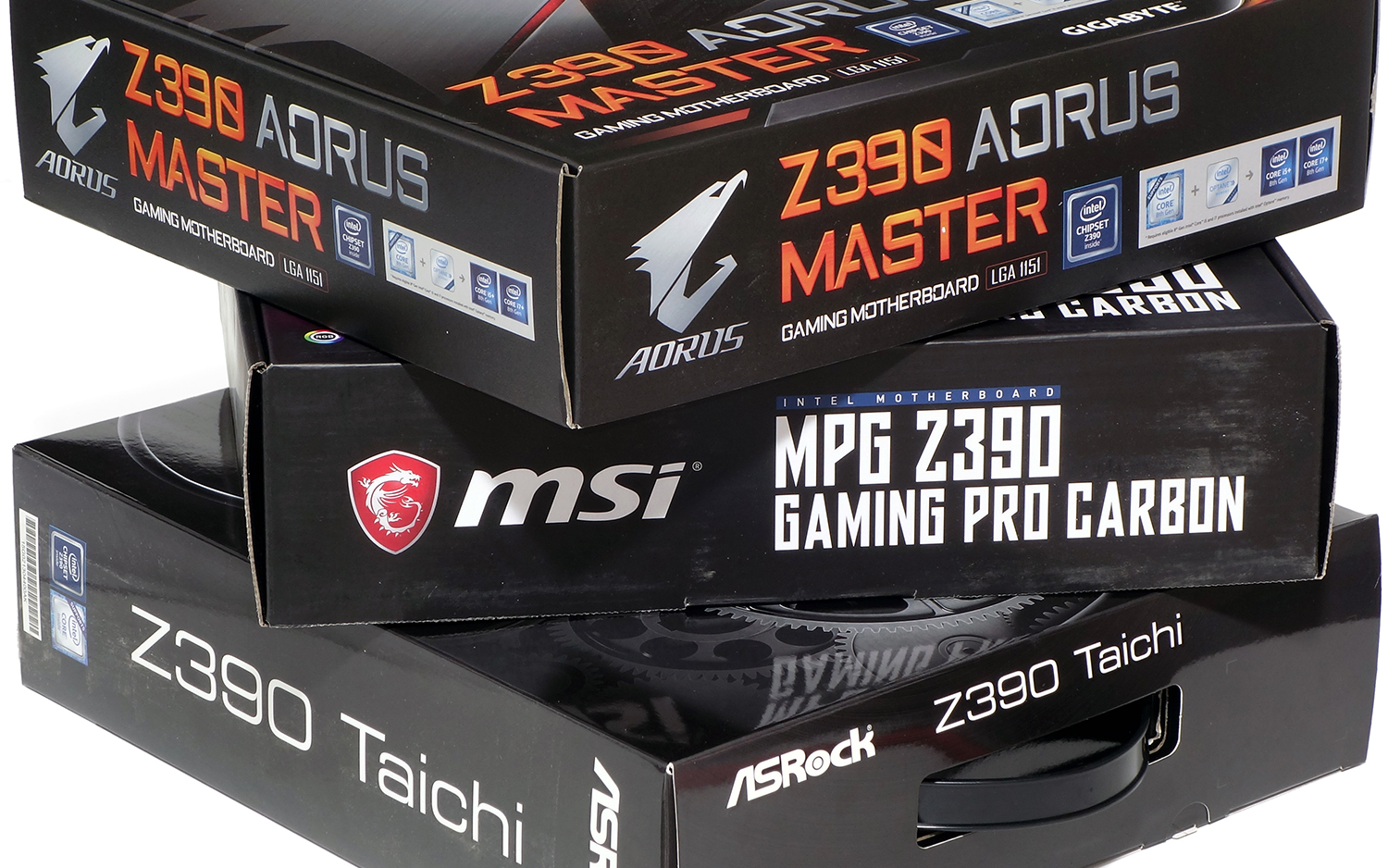 Intel Z390 Motherboard Preview: Gigabyte, MSI and ASRock Tested