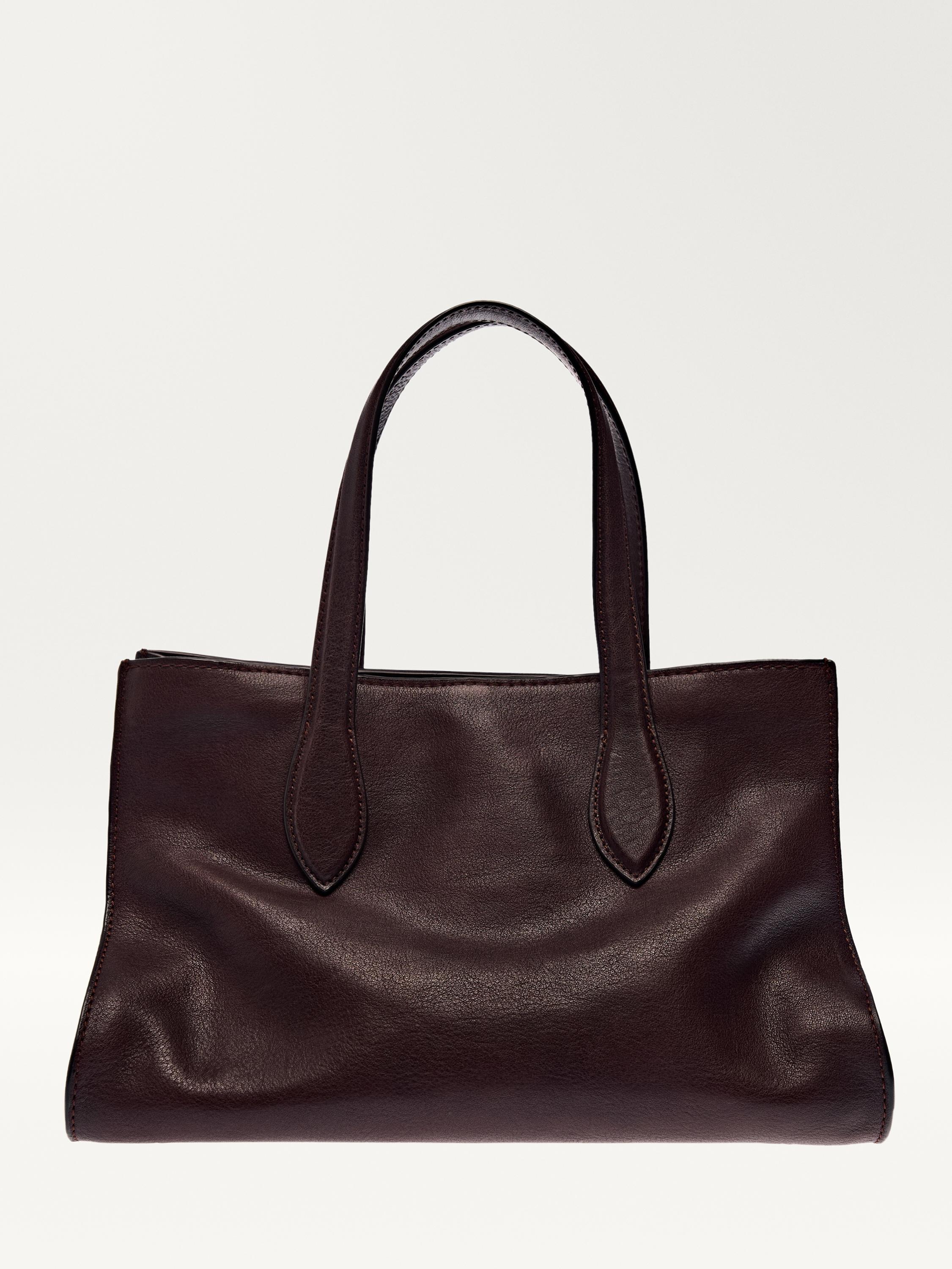 Massimo Dutti, Nappa Leather Tote Bag