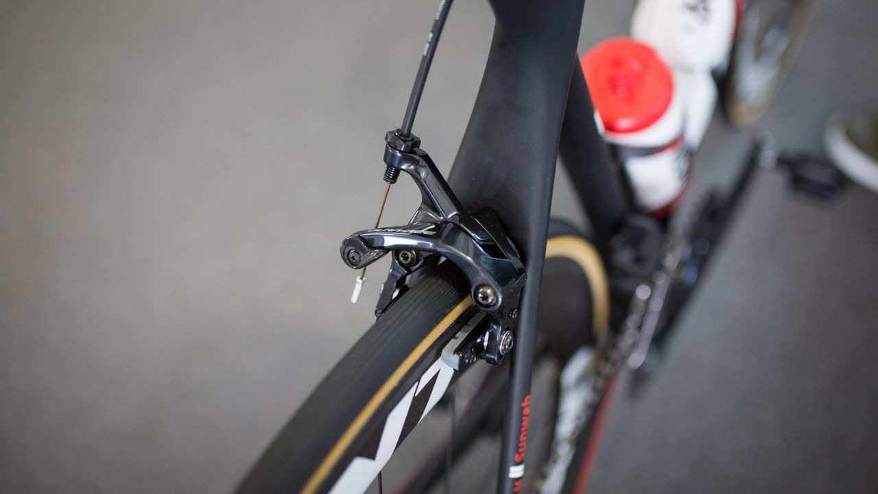 A closer look at the Shimano Dura-Ace R9100 rear brake