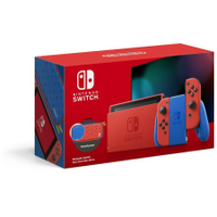 Nintendo Switch (Mario Red &amp; Blue Edition)
