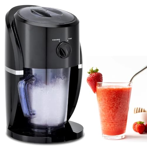 Almineez Electric Ice Crusher With Built in Stirrer & Ice Scoop | Removable Bpa Free Jug for Making Snow Cones Slushies Smoothies, Cocktail, Frappuccinos, Iced Coffee, Margaritas, Pina Coladas : Amazon.co.uk: Home & Kitchen