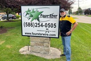 said Paul Snyder, President and CEO of Four Star Wire & Cable outside of its new factory.