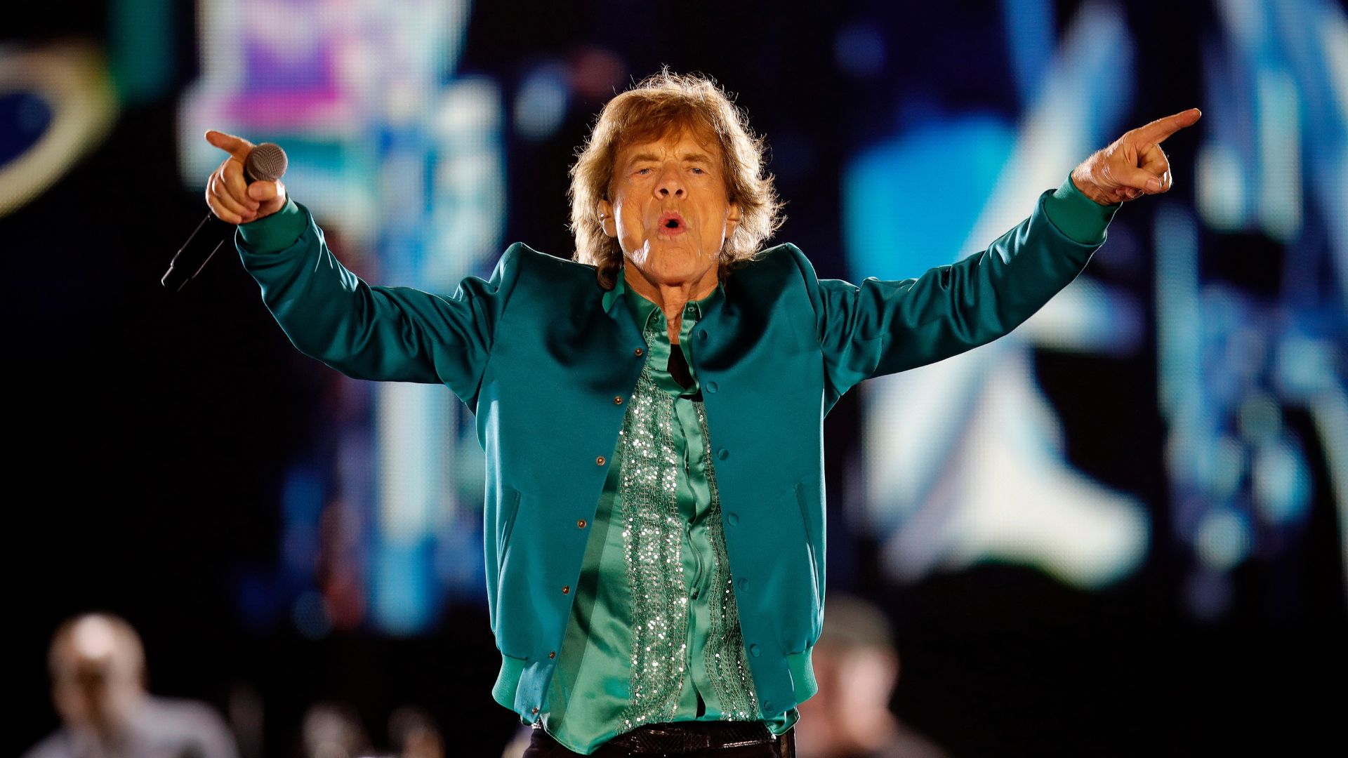 Mick Jagger and The Rolling Stones perform during their Hackney Diamonds tour at Levis Stadium. (Jane Tyska/Digital First Media/East Bay Times)