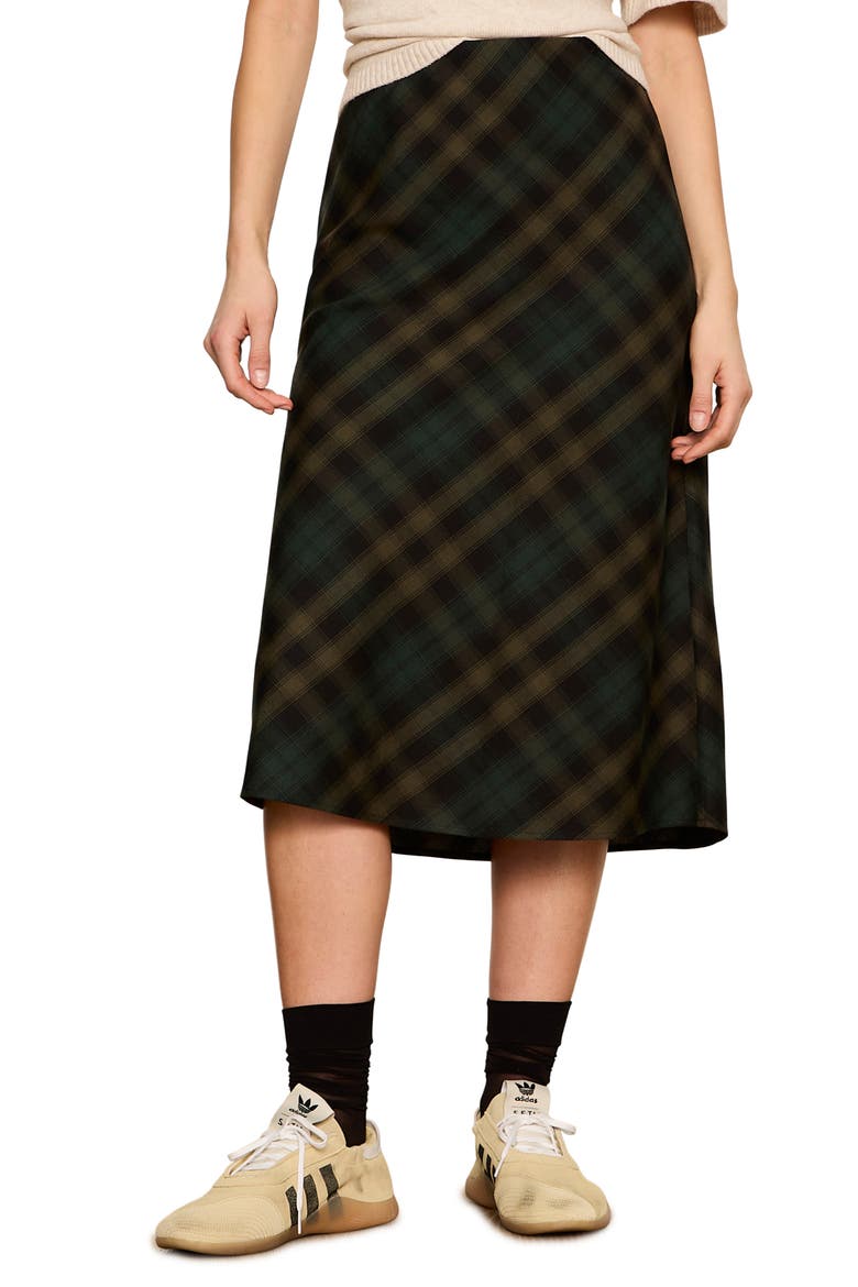 Favorite Plaid Slip Skirt