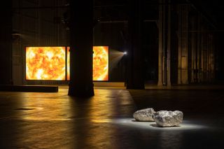 Steve McQueen 'Sunshine State'. Exhibition view at Pirelli HangarBicocca, Milan